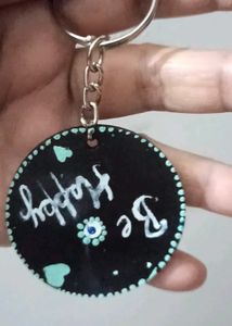 Handmade Mandala Keychain