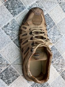 Brown Leather Hiking Shoe