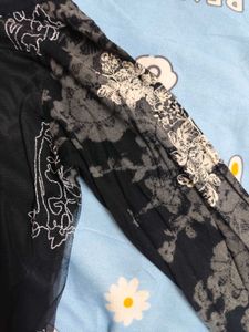 Fitted Gothic Full sleeve Tshirt