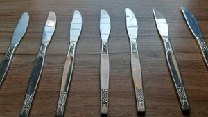 Stainless Steel New Butter Knives-7nos.