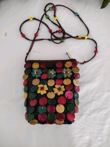 Multicolour Beads Sling Bag (Women)