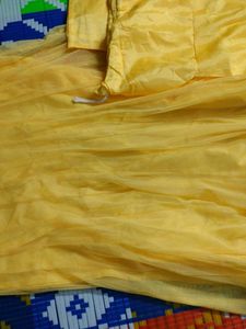 Elegant Yellow Embroidered Suit