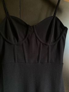 H&amp;M ✨ Corsetii Black Bodycon Dress ✨
