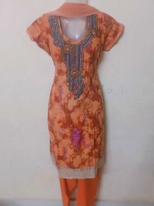 Party Wear Cotton Suit