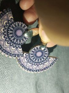 Short Mandala Art Jhumkaa