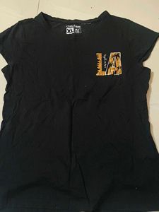 Black Graphic T-Shirt