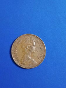 1977 One Penny Coin