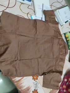 Striped Casual Peter England Half Shirt