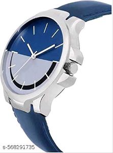 Stylish Blue Wrist Watch