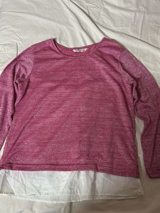pink t-shirt top