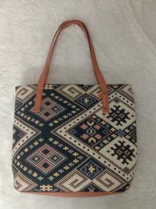 Ethnic Pattern Tote Bag