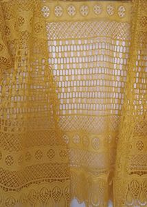 Yellow Lace Shrug