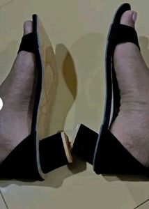 Black Ankle Strap Heels