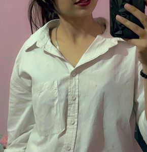 White Oversized Shirt