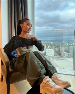 Pinterest crochet Brown Outer Top