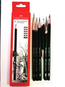 Sketch Pencils HB,2B,4B,6B,8B,10B