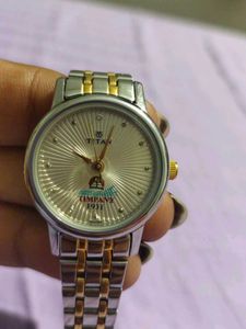 Vintage Titan Two-Tone Watch