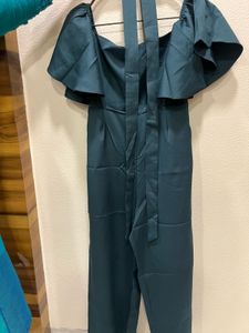 Chic Dark Green Jumpsuit