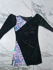Velvet Partywear Dress