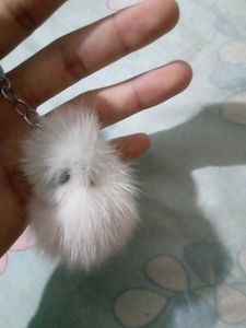 Fluffy Keychain