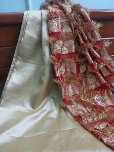 Satin Dress Material With Royal Dupatta