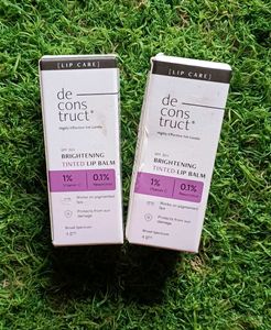 Combo Of 2 Deconstruct Tinted Lip Balm