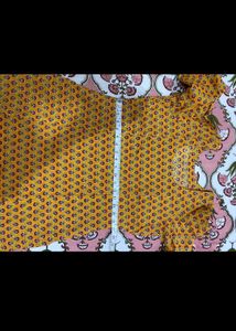 Handblock Print Kurta Set
