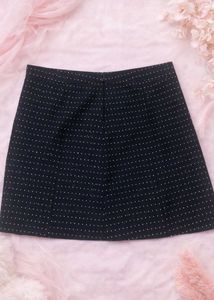 Chic Polka Dot Mini Skirt