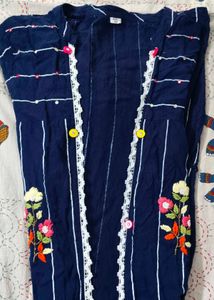 One Piece Dress With Shrug