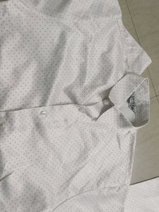 White Dotted Shirt