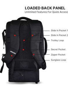 Zingaro Large 40L Waterproof Backpack