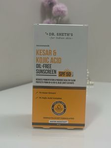 Dr.sheths Kesar& Kojic Acid Oil Free Sunscreen