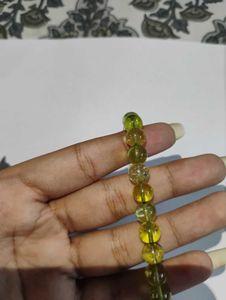 peridot crystal Bracelet