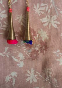 Pompom Earrings