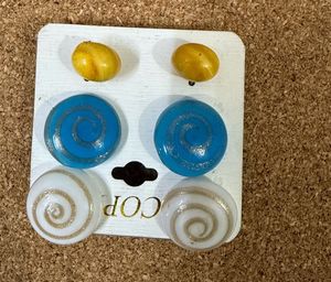 Funky Swirl Earring Set