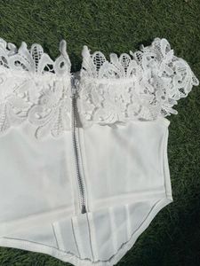 White corset from URBANIC.Size XS