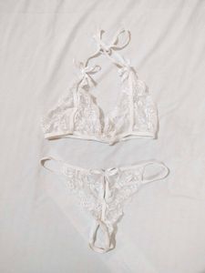 Used Lace Lingerie Set 🎀