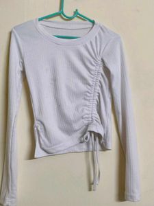 Round Neck Long Sleeve Top