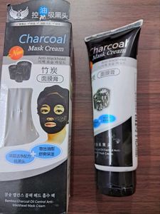 Bamboo Charcoal Oil Control Anti Blackhead Mask Cream