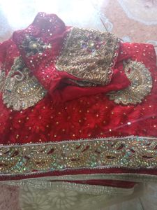 Very Beautiful Wedding Saree