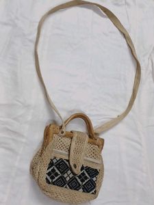 Woven Crossbody Bag