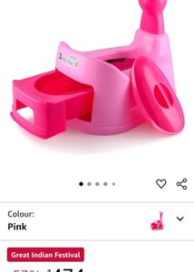 51) Plastic Toilet Trainer Baby Potty Seat