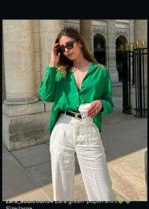 Zara  Poplin Shirt