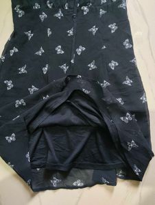 H&amp;M Butterfly Print Mini Dress