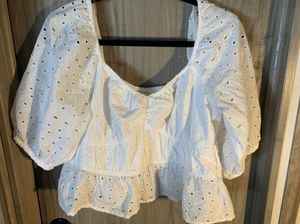 White Top Available Size Will Fits M To Xl