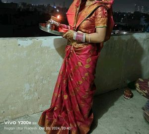 Red Saree