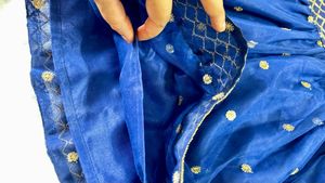 Blue Party Dress