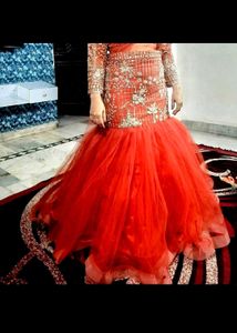 Gorgeous Orange Lehenga Choli