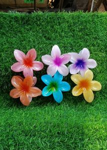 Floral Design Hair Clips