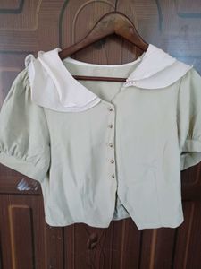Cute Puff Sleeve Top